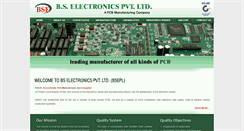 Desktop Screenshot of bsepl.com